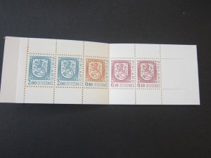Finland 1990 Sc 715a Booklet MNH