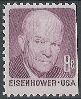 Scott: 1395 United States - Dwight D Eisenhower - Booklet Version - MNH