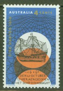 Australia Scott 423 MNH** Dutch Sailing Ship stamp 1966