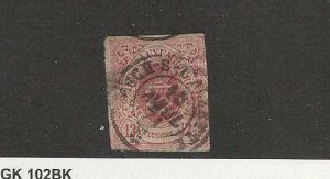 Luxembourg, Postage Stamp, #8 Used, 1859, JFZ