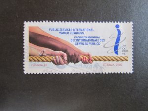 Canada #1958 Public Services International Congress Nice stamps  {ca1093}