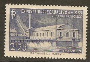 France 388 Mi 449 MNH VF 1939 SCV $25.00