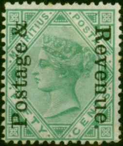 Mauritius 1902 50c Green SG161 Good MM