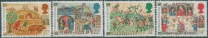 Great Britain 1986 SG1324-1327 QEII Domesday Book set MNH