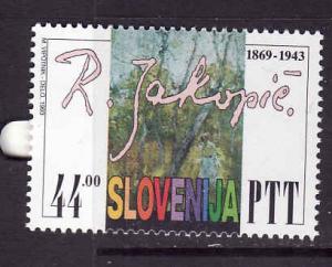 Slovenia-Sc#151-unused NH set-Rihard Jacopic-Painter-1993-