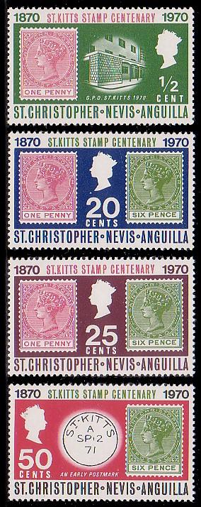 St. Kitts-Nevis 230 - 233 MNH