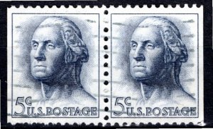 USA; 1962: Sc. # 1213:  Used Se-Tenant Single Stamps
