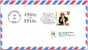 US SPECIAL EVENT COVER POSTMARK 1900s TO 1910s CELEBRATE THE CENTURY COTTONWOOD