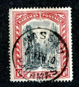 1901  Sc #33 used cv.$4 ( 729 Bahamas )