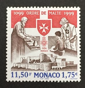 Monaco 1999 #2135, Military Order of Malta, MNH.