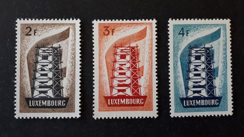 Europa CEPT - Luxembourg 1956. ** MNH Complete set