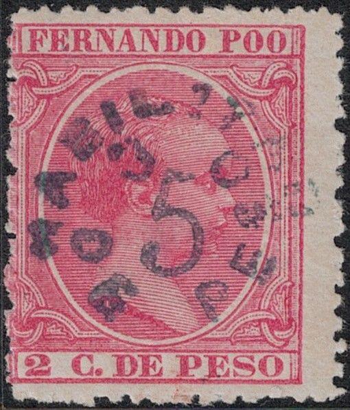 Fernando PO SC 23 Mint 1896 SCV$ 50.00