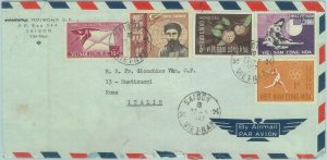 84620 - VIETNAM - POSTAL HISTORY - Airmail LETTER to ITALY 1967 -...-
