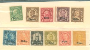 United States #669-679 Mint (NH) Single (Complete Set)