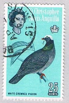 St Kitts Nevis & Anguilla 155 Used Pigeon 2 1963 (BP53408)