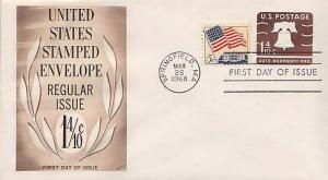 United States, First Day Cover, Postal Stationery