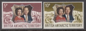 British Antarctic Territory 43-44 MNH VF