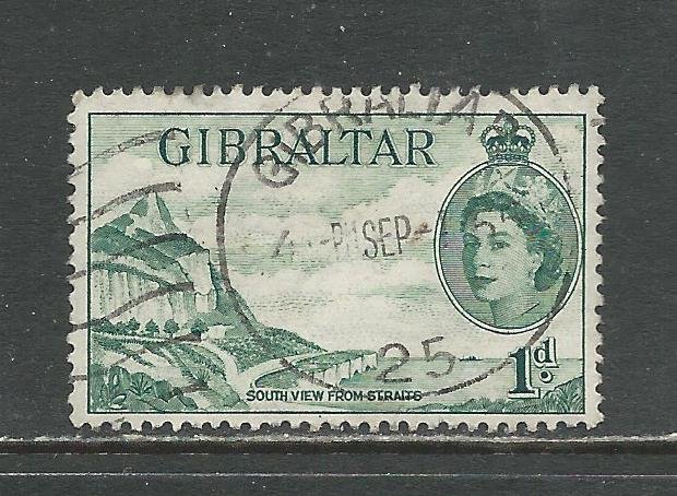 Gibraltar Scott catalog # 133 Used