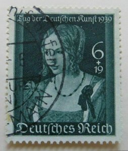 A6P30F64 Germany Semi-Postal Stamp 1939 6+19pf used