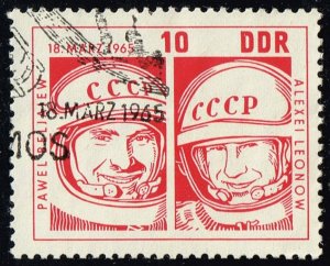 Germany DDR #762 Pavel Belyayev - Alexei Leonov; CTO (0.25) (3Stars)