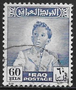 Iraq 124: 60f King Faisal II (1935-1958), used, F-VF