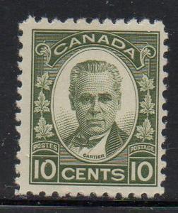 Canada Sc 190 1931 10c Cartier stamp mint