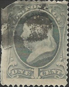 # 206 Gray Blue Used FAULT Ben Franklin SCV-1.00