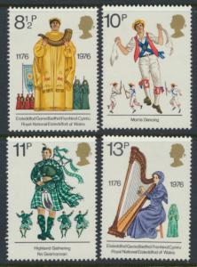 Great Britain SG 1010 - SG 1013 -MUH set - Cultural Traditions