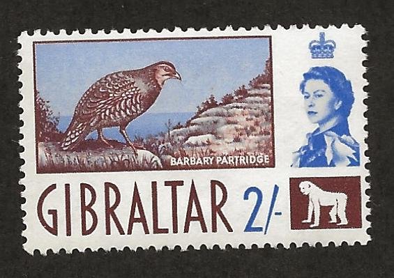 GIBRALTAR SC# 157  FVF/MNH