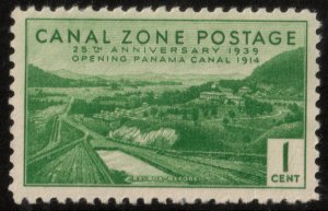 ✔️ CANAL ZONE 1939 25TH ANNIVERSARY - SC. 120 MH [235]