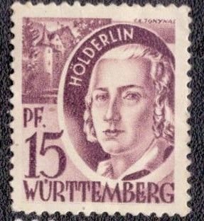 Germany -French Occupation Wurttemberg 1947 -  8n5 MH