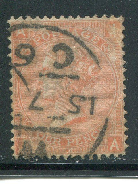 Great Britain #43 Plate 14 Used  