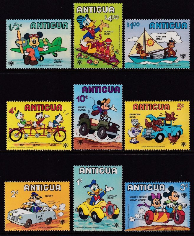 Antigua 562-570 Disney's MNH VF