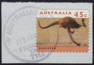 Australia - 1995 - Scott #1294 - used on piece - FRANKLIN TAS pmk