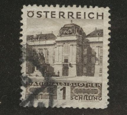 Austria Scott 338 Used stamp from 1929-30 set