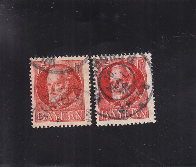 Bavaria: Sc #100-101, Used (S18335)