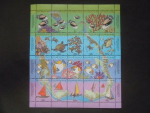 Cocos (Keeling) Islands Australia Souvenir Sheet MNH OG VF