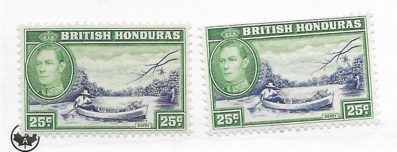 British Honduras #122 MH - Stamp CAT VALUE $1.75