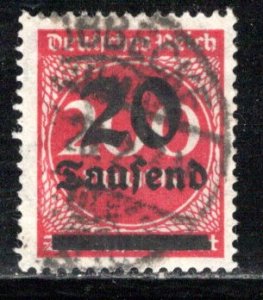 Germany Reich Scott # 246, used, exp h/s