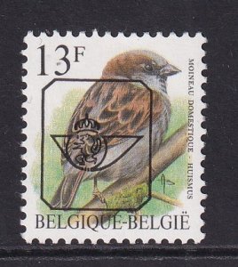 Belgium  #1446  MNH  1994  birds 13f  pre cancelled moineau domestique