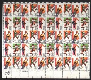 US #C101-4 Mint Sheet Summer Olympics 