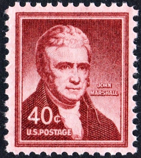 SC#1050 40¢ John Marshall (1955) MNH