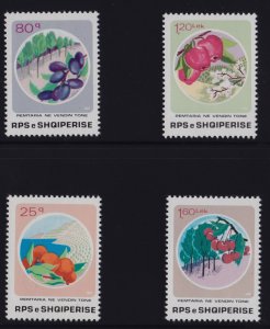1985 Albania Fruit Tree Flowers MNH **-