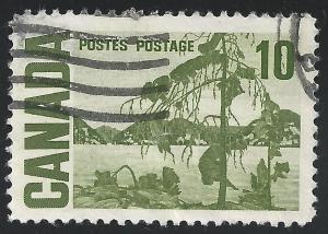 Canada #462iv 10c Centennial Definitives