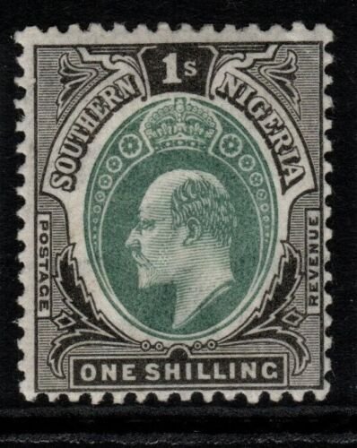 SOUTHERN NIGERIA SG16 1903 1/= GREEN & BLACK MTD MINT 