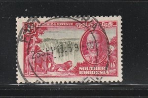 Southern Rhodesia 33 U Victoria Falls