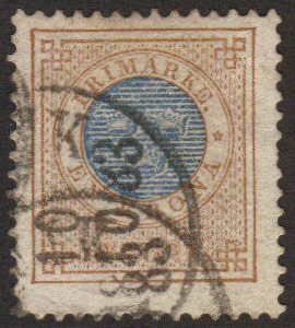 Sweden #38 used 1-krone early high value