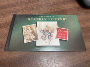 KAPPYS GREAT BRITAIN ROYAL MAIL COMPLETE PRESTIGE BOOK BEATRIX POTTER  UK18