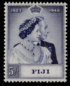 FIJI GVI SG271, 5s violet blue, NH MINT. Cat £14.