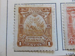 Nicaragua 1895 1c Fine MNG Stamp A11P10F12-